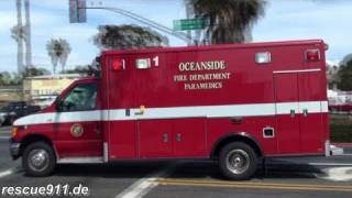 preview picture of video 'Ambulance 1 Oceanside Fire department'