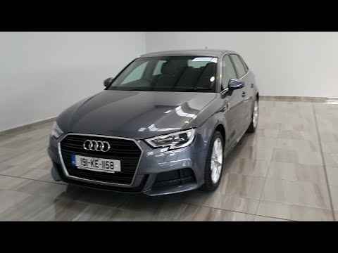 191KE1158 - 2019 Audi A3 Sportback 1.6TDI S Line 29,950