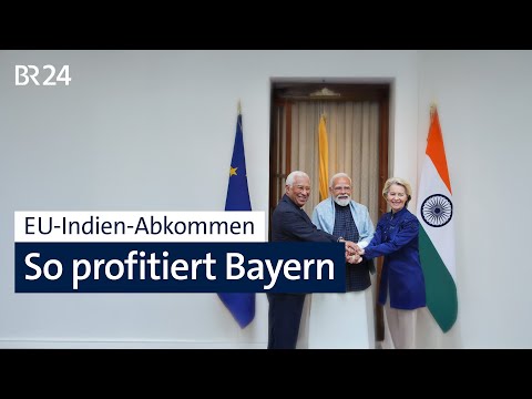 EU und Indien schließen Handelsabkommen | BR24