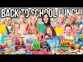 BACK to SCHOOL LUNCH PLANNiNG and PREP for LARGE Family! MOM of 16 KIDS!!