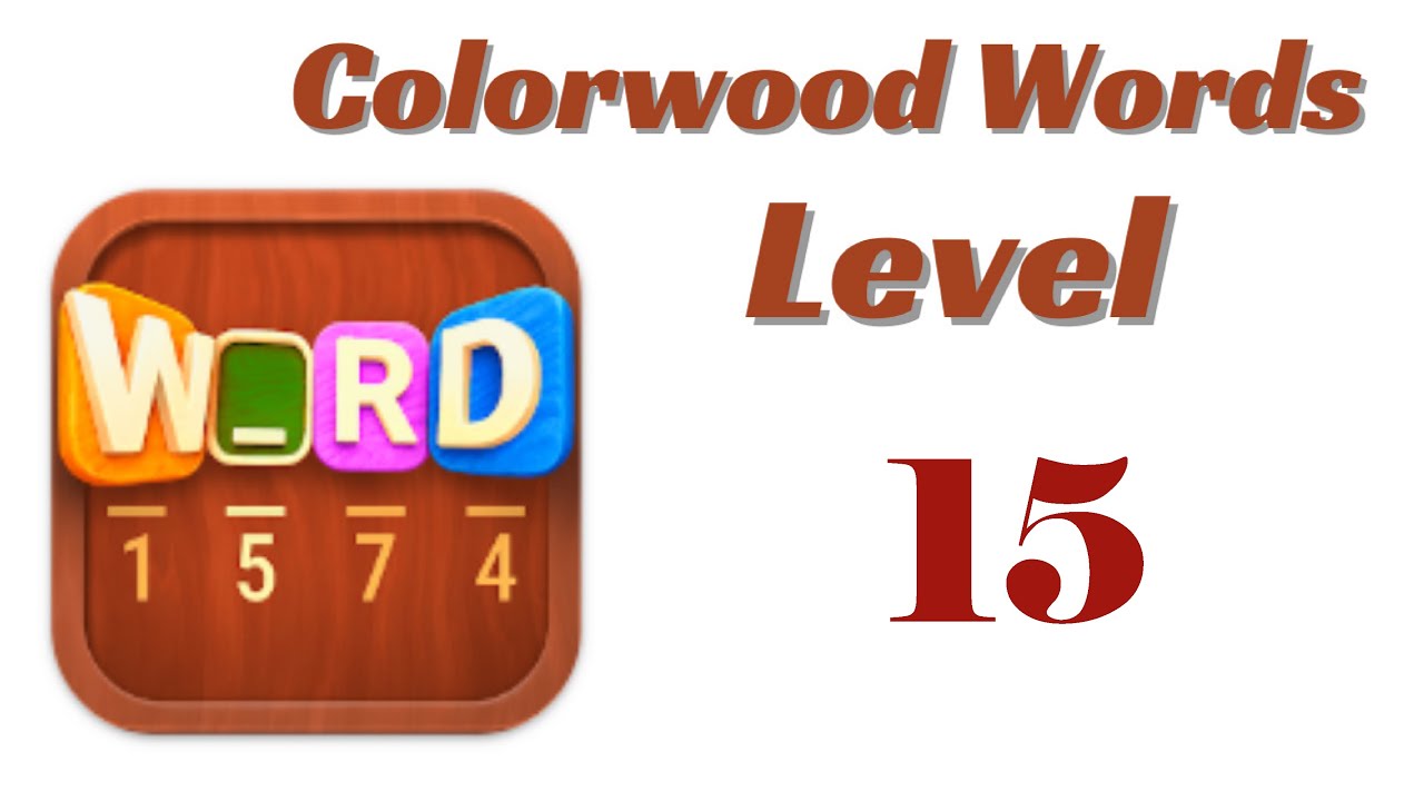 Colorwood Words level 15