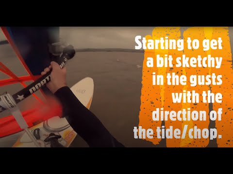 Windsurfing - Crow Point - 26th Dec 2020 - Mistral Syncro & NeilPryde Wave/Slalom 4WD 4.5