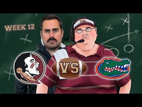Coach Duggs Plays State Rivals Florida Gators - Week 11 FSU vs Florida