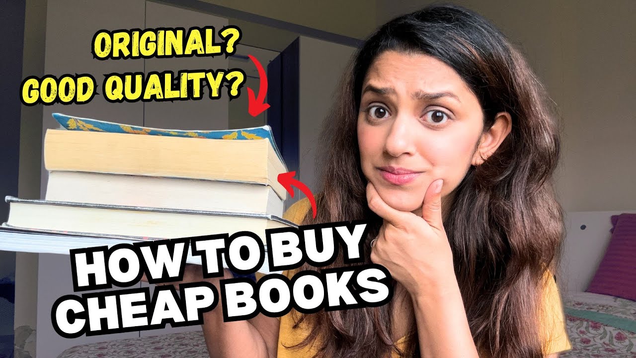 How to buy CHEAP and ORIGINAL books in India 2024 ✨ (tips + best websites)