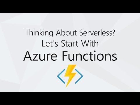 Thinking About Serverless? Let’s Start With Azure Functions | Thiago Passos