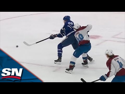 William Nylander Snipes One Past Jonas Johansson To Give Maple Leafs The Early Lead