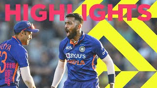 Pandya Stars for Impressive India!  Highlights - E