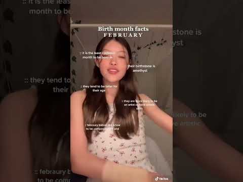 birth month facts February 💘 #lolabekka #aesthetic #birthday #month #facts #february