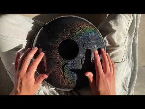Idiopan DPD12-08S2-RPA Domina 12-Inch Tunable Steel Tongue Drum w/Pair of Mallets & Display Ring image 5
