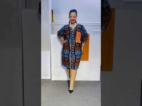 Gorgeous and elegant ankara short dress style #zamakalefashion #latestafricaprint #africanclothing
