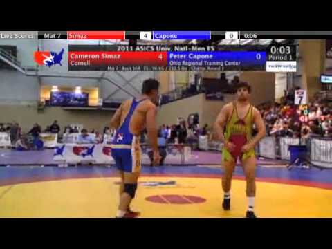 University Freestyle 96kg - Cam Simaz vs. Pete Capone