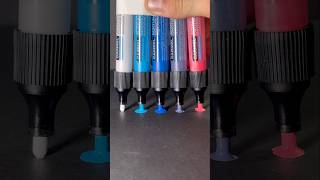 Let’s Activate 5 Tones of Acrylic Paint Markers! 😍✨🎨 #asmr #art #artsupplies