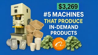 5 Machines That Make High Demand Products and Earn You Money Every Single Day