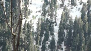 preview picture of video 'Snow Fall - Ayobia 23rd March 2011 - Pakistan'