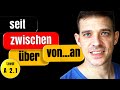 Time Prepositions German | seit, zwischen, über and von…an | A2 Level | YourGermanTeacher