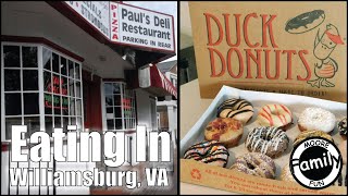 Duck Donuts | Paul's Deli | Where To Eat in Williamsburg VA!