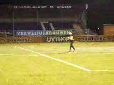 Omniworld D2 - Pancratius D1 - 1e helft Yannick op het doel