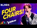 15-Year-Old Ryley Tate Wilson Stuns Coaches with "Dancing On My Own" | The Voice Blind Auditions