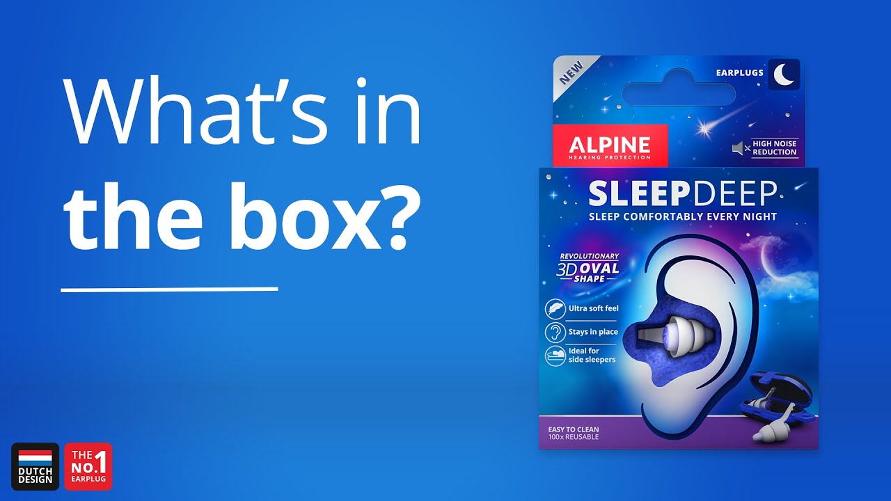 Alpine SleepDeep Bouchons d'oreille
