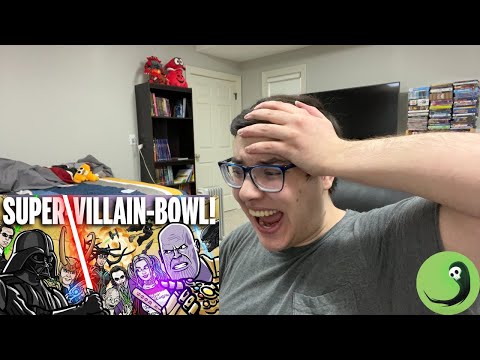 SUPER-VILLAIN-BOWL! - TOON SANDWICH | An ArtSpear RE-Reaction