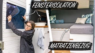DIY FENSTERISOLATION & MATRATZENBEZUG | Einfach und günstig selber nähen | S1 E12