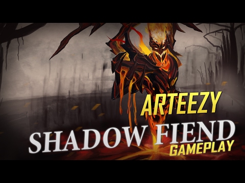 Arteezy playing Shadow Fiend (Gameplay)
