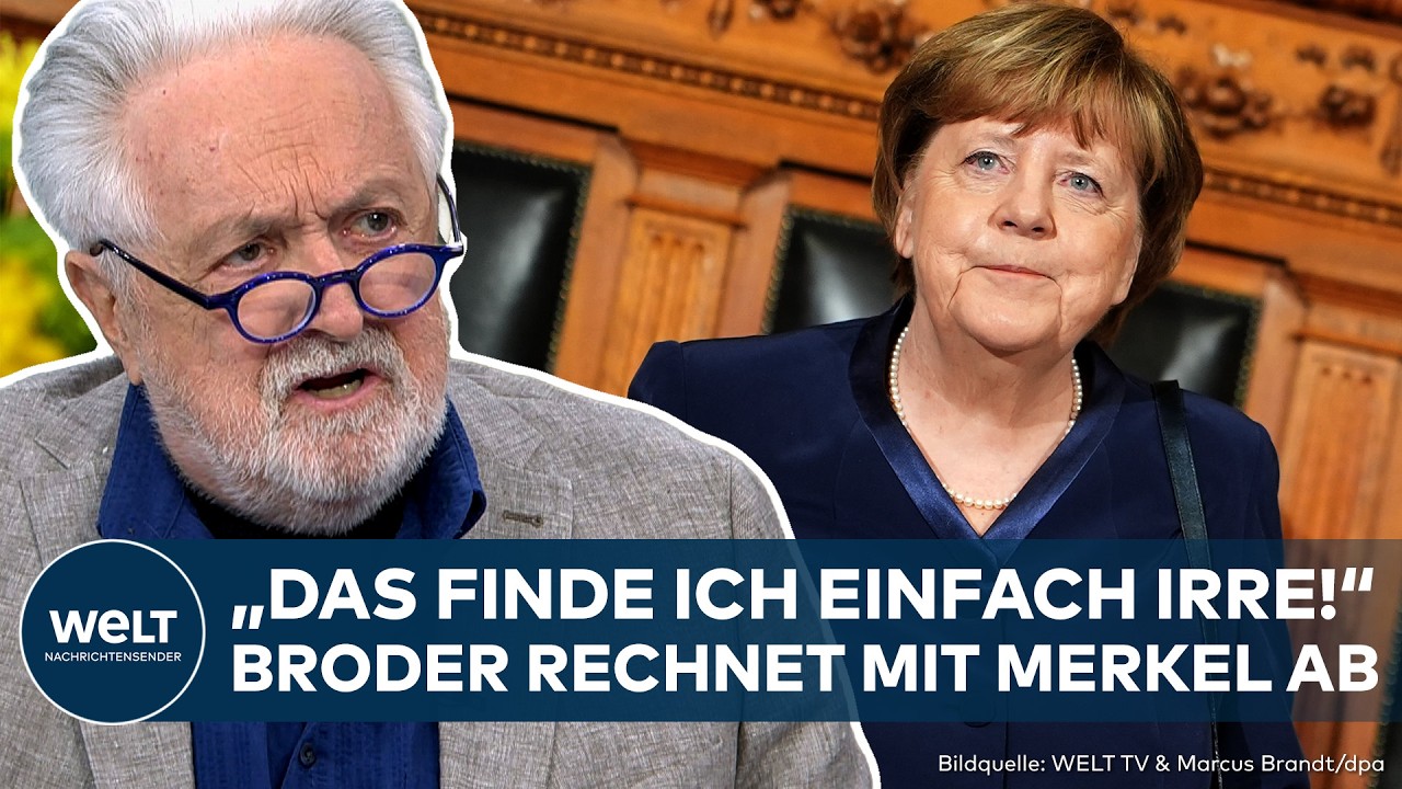 HENRYK M. BRODER: "Das finde ich einfach irre!" – Unverdient? Angela Merkel erhält EU-Verdienstorden