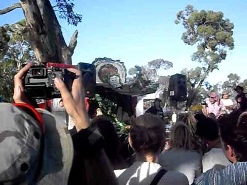 Rainbow Serpent Festival Amazing Drumming Monkey Show