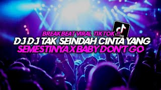Download lagu DJ TAK SEINDAH CINTA YANG SEMESTINYA X BABY DON'T GO BREAKBEAT DUGEM GALAU!! mp3