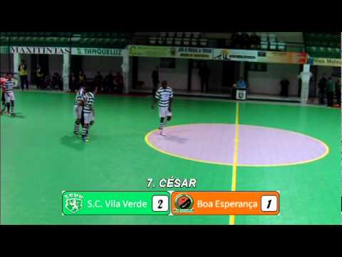 Vila Verde 6-2 Boa Esperança (13ª jornada da 3ª Nacional - Série C) - 2011/2012