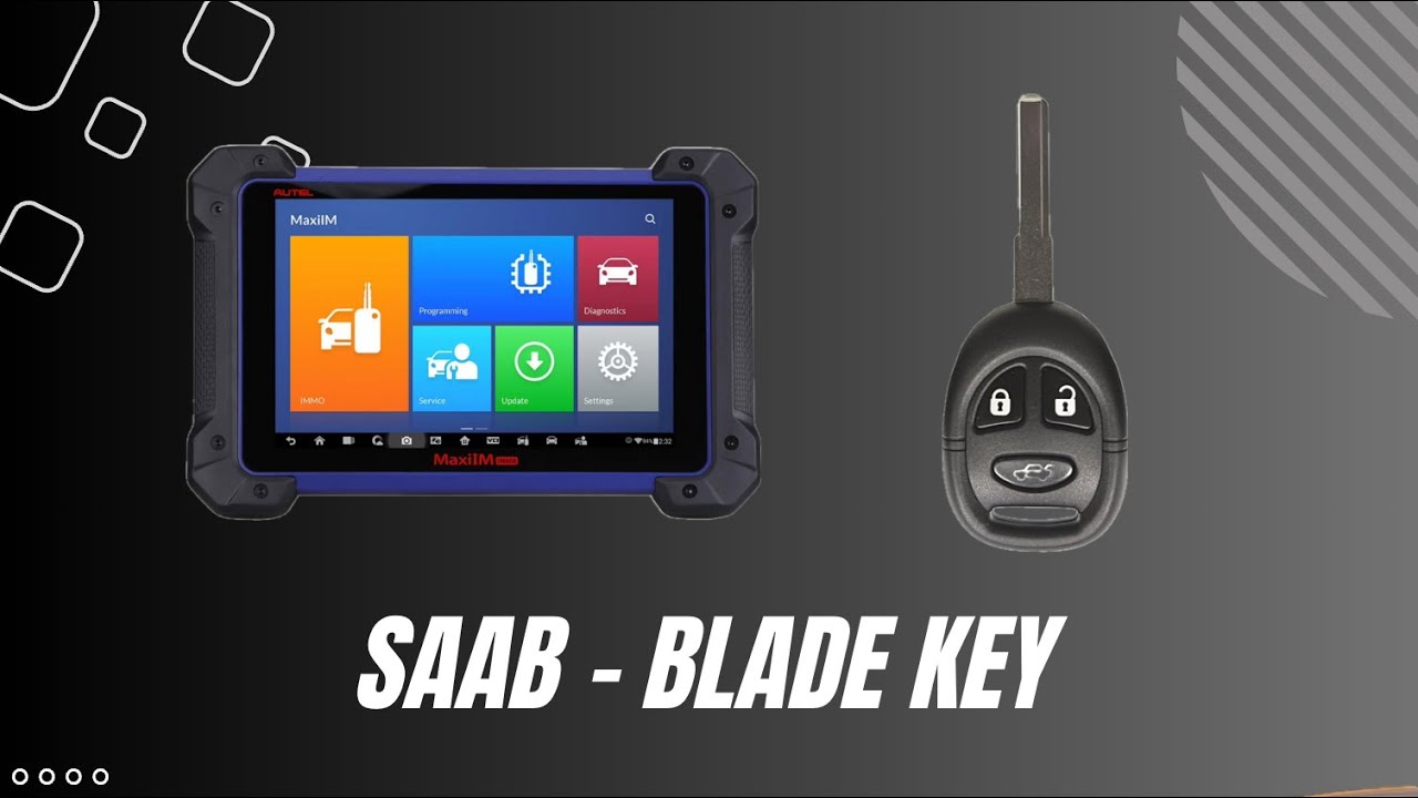 Saab Remote Key Programming with Autel