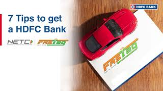 How to Register FASTag Online for Your Vehicle? 7 Tips to Register for FASTag | HDFC Bank