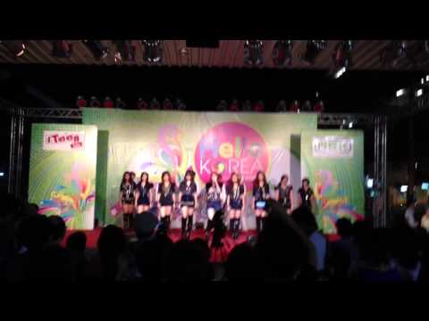 120428 Melody cover Girls' Generation - Hello Korea @ MBK [Part 2]