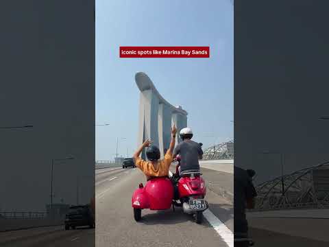 Thumbnail for Explore Singapore in a vintage Vespa sidecar