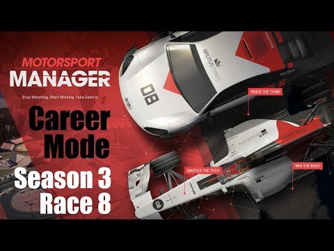 Motorsport Manager - Career - Season 3 - 8/11