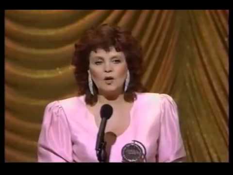 Pauline Collins wins 1989 Tony Award for Best Actress in a Play