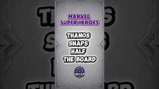 Thanos SNAPS Half the Board | MTG Marvel Super Heroes #shorts