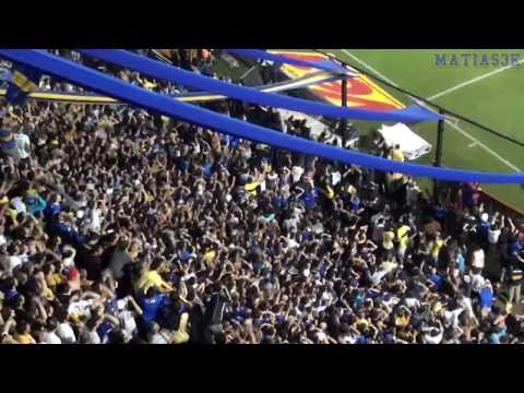 "Boca Estudiantes Cl11 / Gol de Viatri y descontrol" Barra: La 12 • Club: Boca Juniors