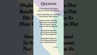 Download lagu Qayamat Song Lyrics | Housefull 5 | Neeraj Shridhar, Shruti Dhasmana mp3