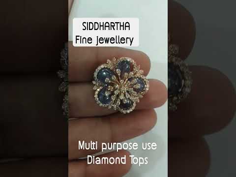 Tranding Diamond tops #Multi purpose use  available in SIDDHARTHA fine jewelery@mcrtirupathi6748.