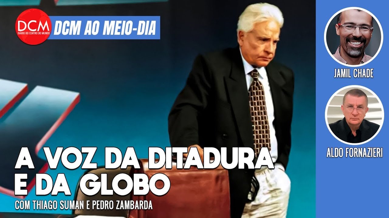 Morre Cid Moreira; Jamil Chade fala ao DCM sobre a guerra no Oriente Médio