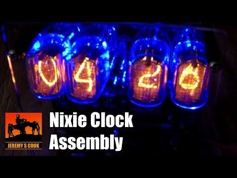 Nixie Clock Kit Assembly [MSP430]