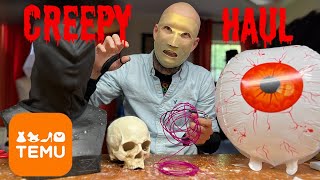 Huge Halloween TEMU Haul - Come save $ with me get bonuses and coupons just for downloading the app!