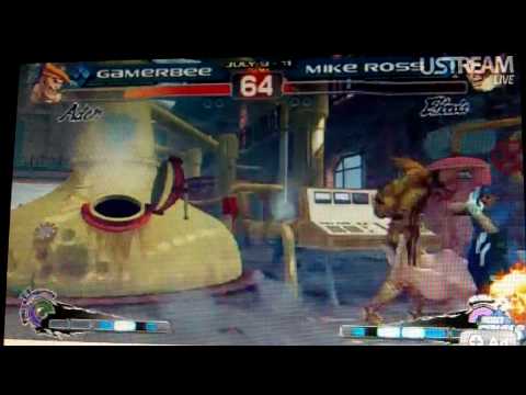 EVO 2010 Finals Gamerbee {Adon} VS Mike Ross {Honda}