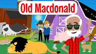 Old Macdonald Nursery Rhyme for Kids | Funny Animated Video