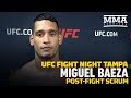 UFC Tampa: Miguel Baeza Breaks Down Oblique Kick Finish Over Hector Aldana - MMA Fighting
