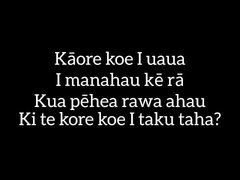Uru whetu - Taku Raumiri (Lyrics)