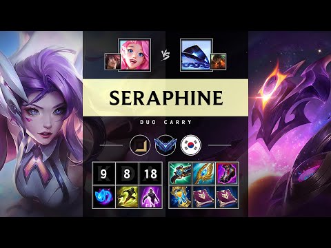 Seraphine Carry vs Xerath - KR Diamond Patch 25.13