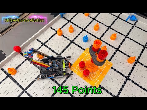New Record! 145 Points After Intensive Practice | VEX Robotics Mix & Match 2025–2026 🚀
