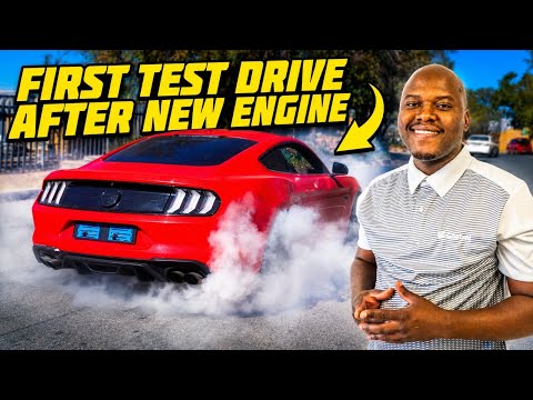ATTEMPTING TO DRIVE THE MUSTANG WE RE-BUILT IN 24 HOURS